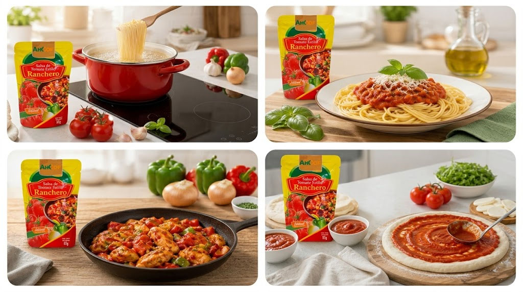 tomato sauce pouch for pasta